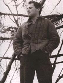 I. Brodsky in the deportation in Norinskaya-village. Photo