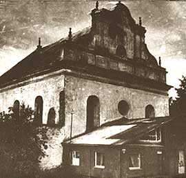 A 17th century synagogue in Shklov, Byelorussia
