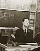 School No.30. M.L. Shifman at a lesson. 1970. Photo